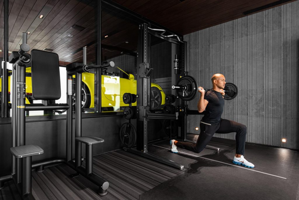 Villa By Anarchitect Features Home Gym With Technogym S Personal Line