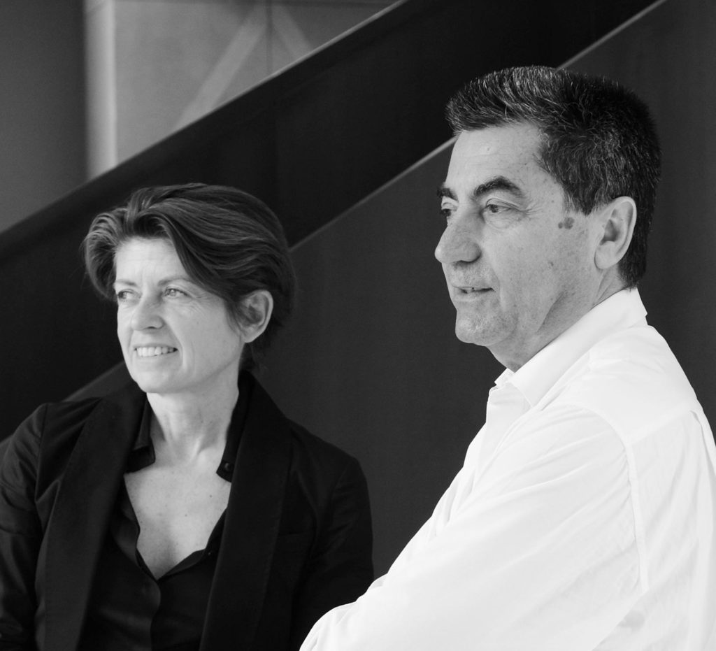 Patricia Viel and Antonio Citterio