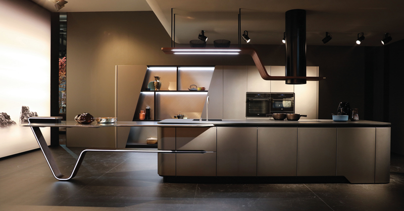 Vision kitchen by Pininfarina for Snaidero