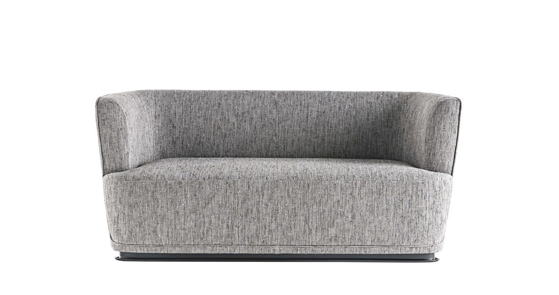 LOLLO armchair and 2-seat sofa, design Marco Piva