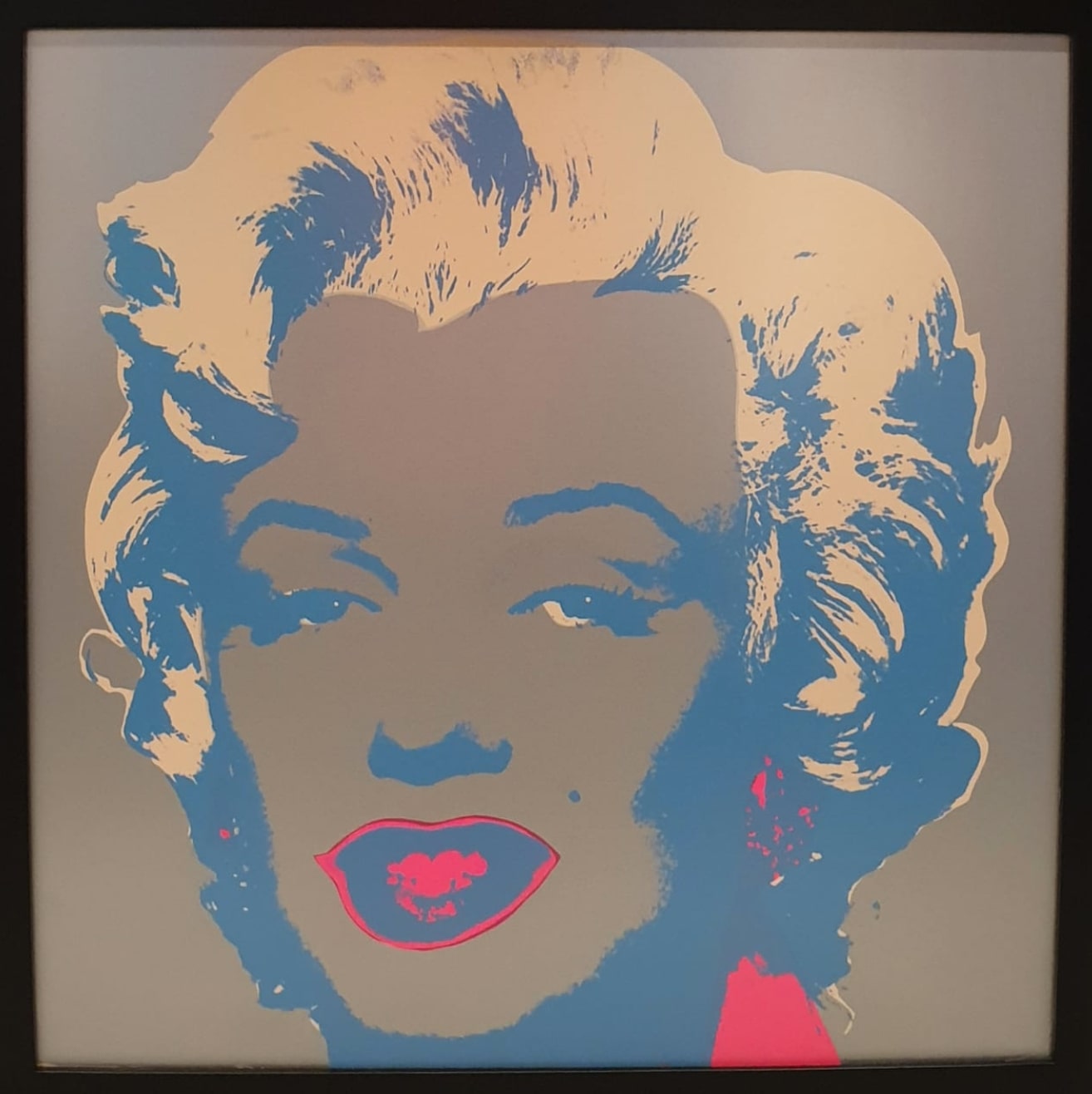 Marilyn Monroe by Andy Warhol as shown in Capital Club