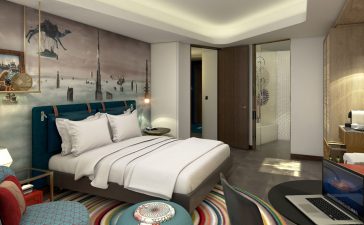 Hotel Indigo Dubai Downtown bedroom