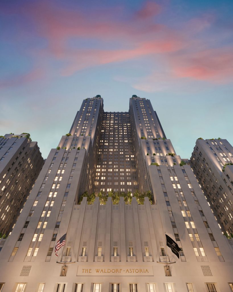 Waldorf Astoria New York facade