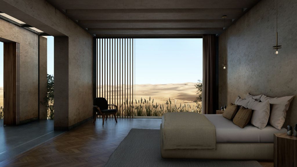 REFORM design desert lodge in Dubai inspired by its landscape