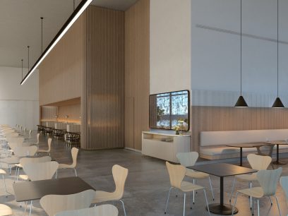 Styled Habitat designs interiors for Jotun regional headquarters