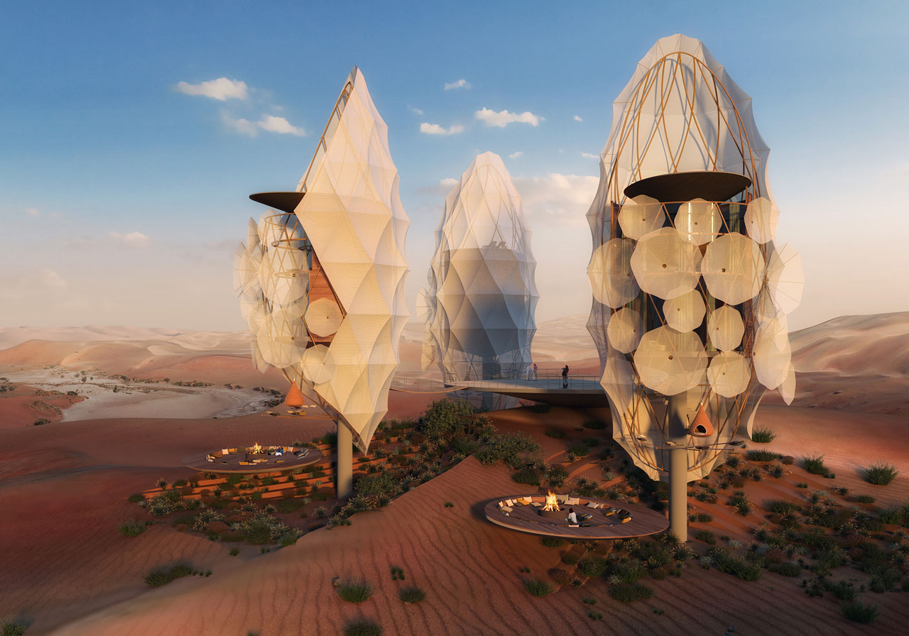 X Architects Desert Resort in Saudi Arabia