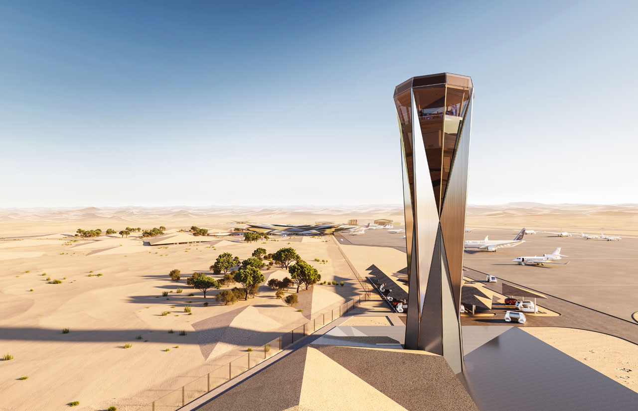 Foster + Partners AMAALA airport 