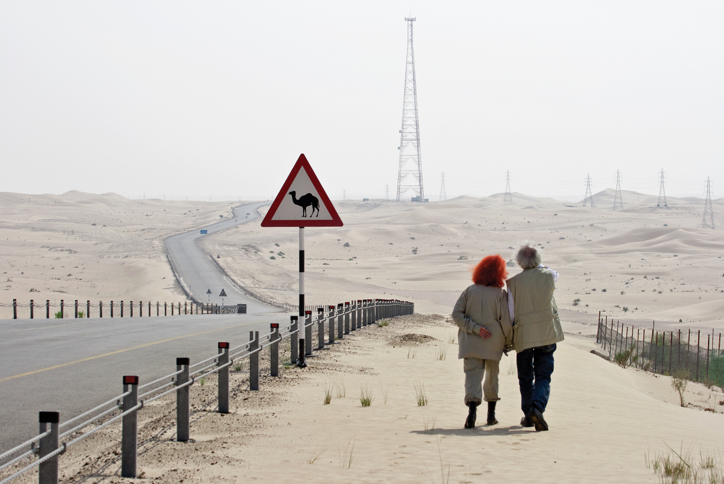 Christo and Jean Claude Abu Dhabi