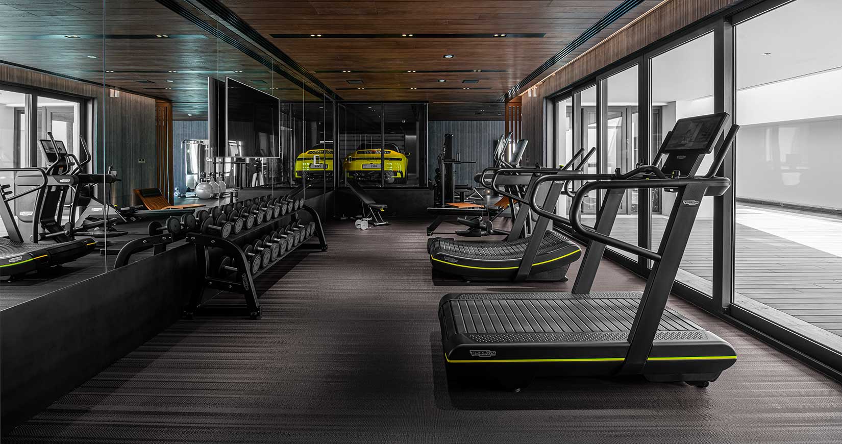 Home best sale gym technogym