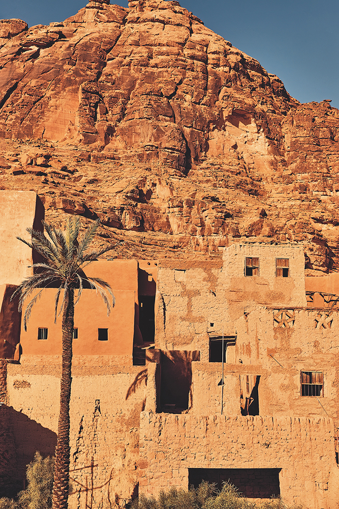 The Old Town of AlUla is a well-preserved piece of history. Photography Oliver Pilcher