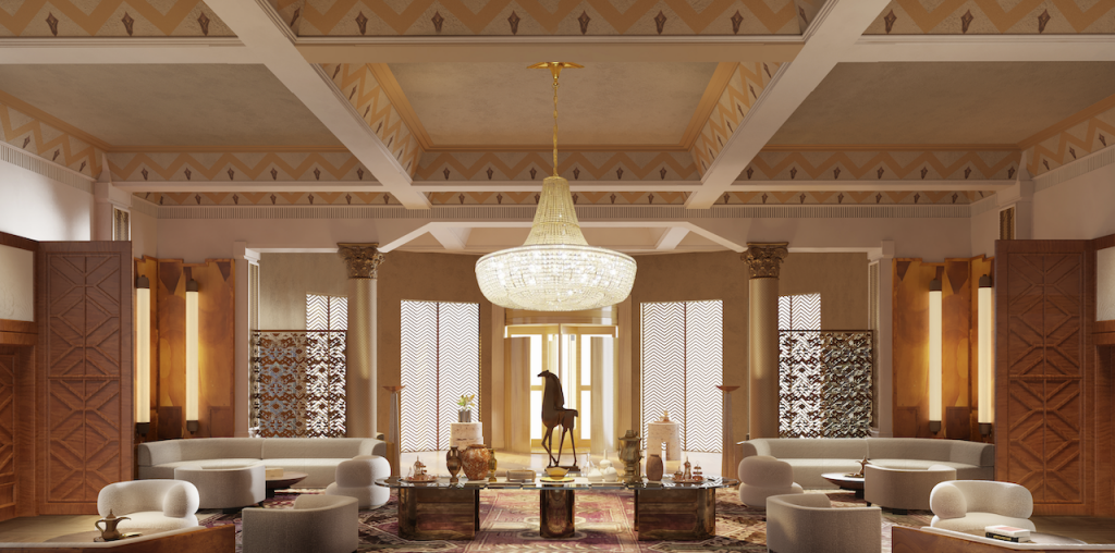 The Red Palace Boutique Hotel, Riyadh, Saudi Arabia | identity