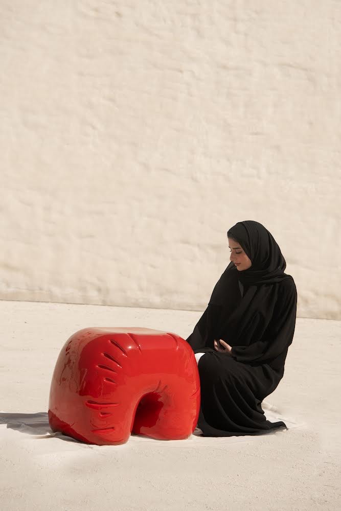 Alia Mazrooei, an emirati product designer and architect student