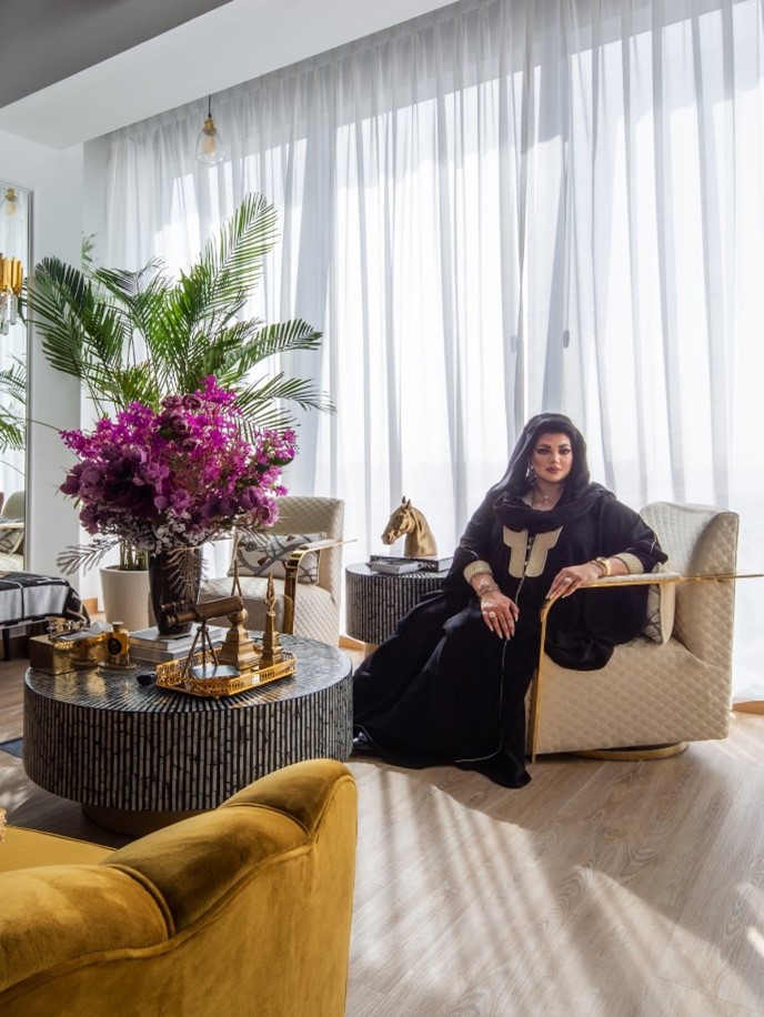 Abeer Al Ameri is an Emirati interior designer and the Founder of Salud Design