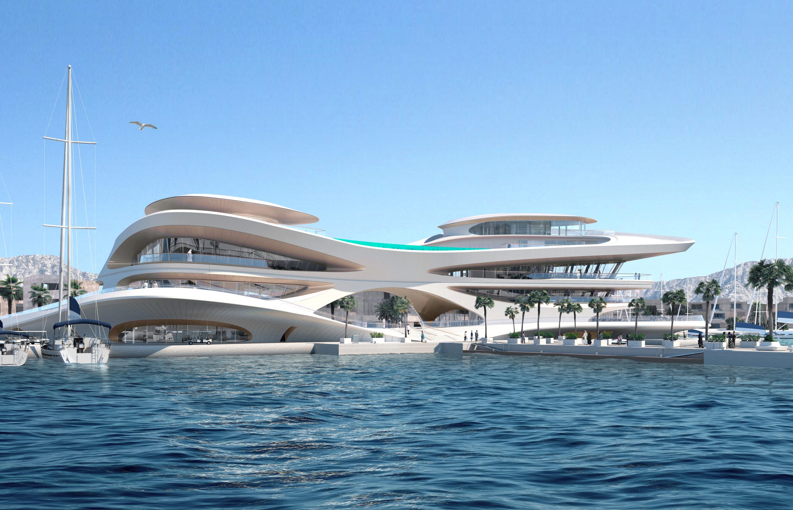 Amaala Yatch Club, Quible is Dewan Architects + Engineer 