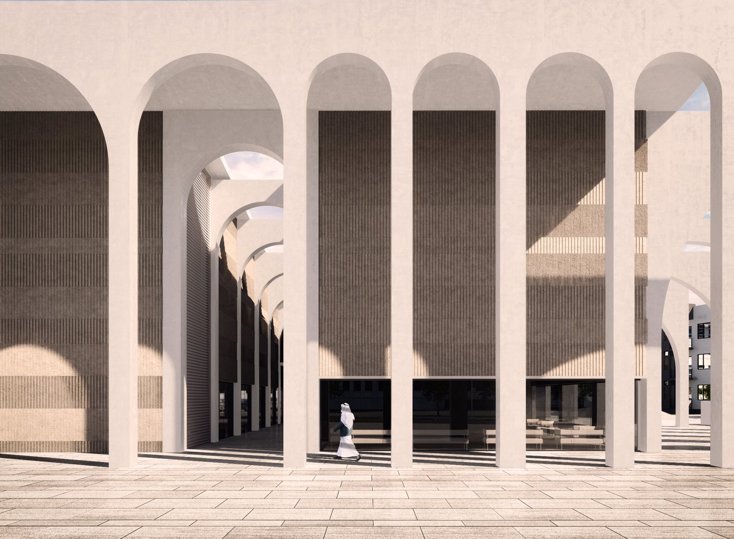 Arch Mosque | Jassim Alsaddah