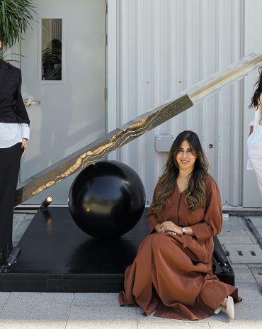 The Fifth Designs Unveils A Modern Seesaw Art Installation in Al Serkal Avenue