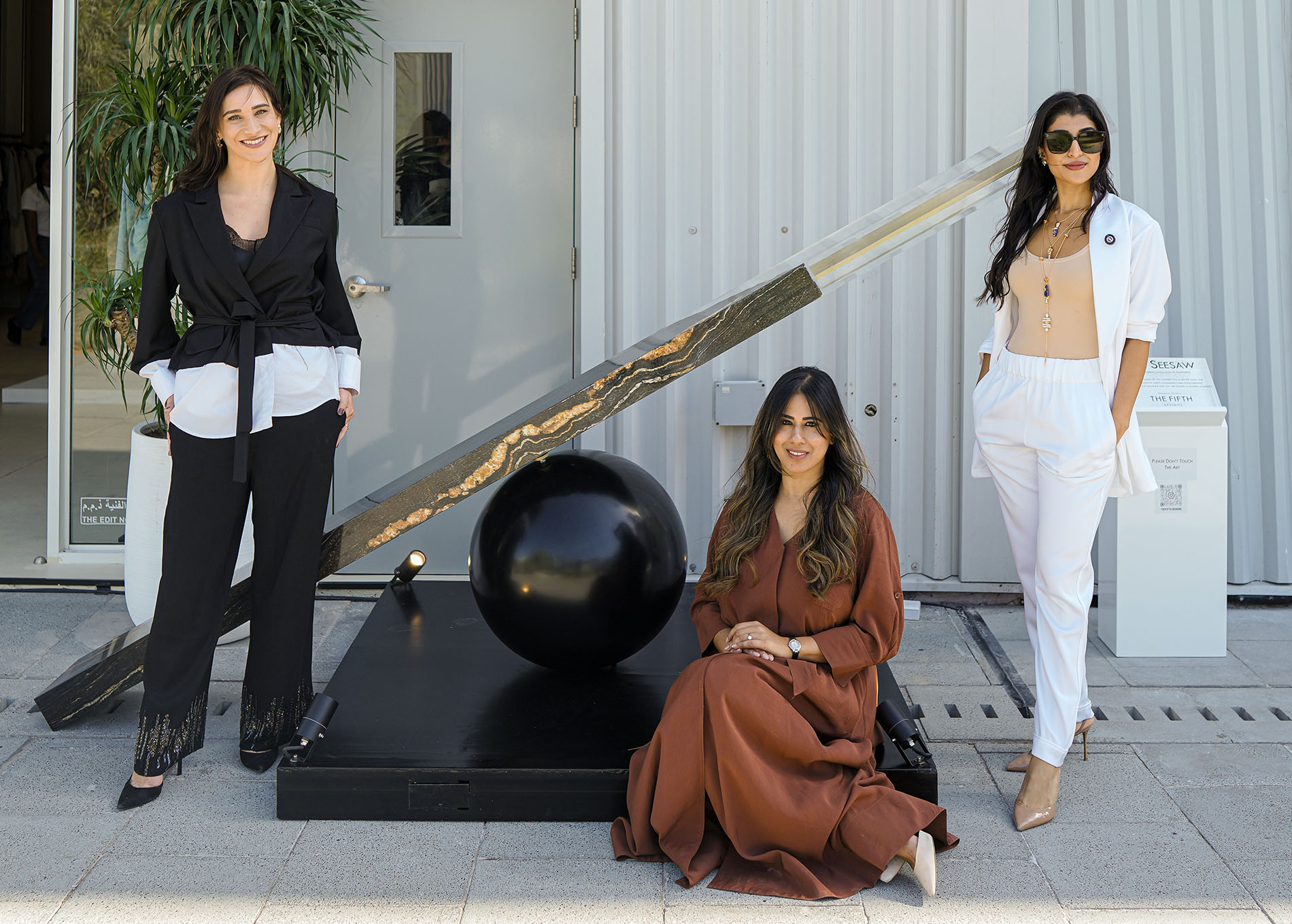 The Fifth Designs Unveils A Modern Seesaw Art Installation in Al Serkal Avenue