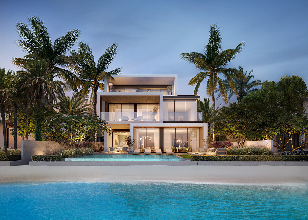 Indigo Ocean villa exterior by Whitespace Architects