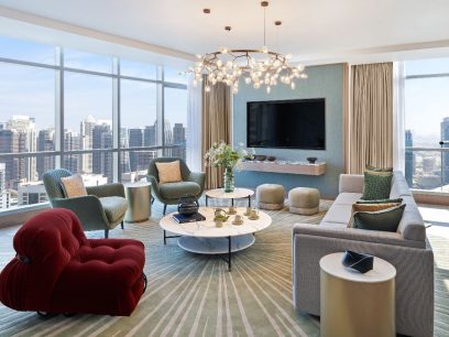 Penthouse in Dubai Marina by Lulie Fisher Design Studio