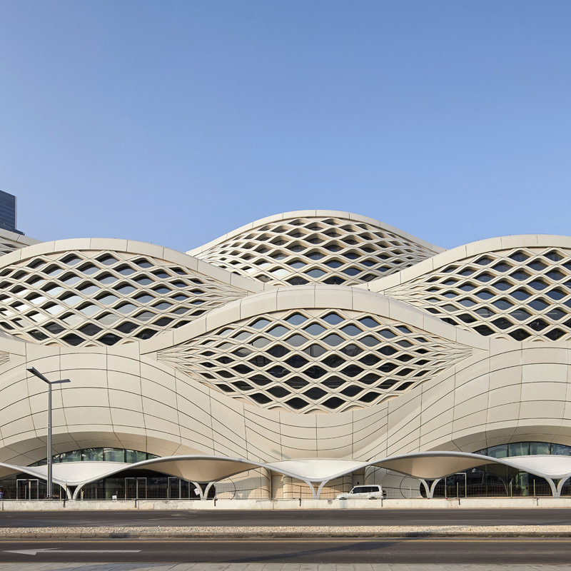King Abdullah Financial District Metro Station, Zaha Hadid Architects