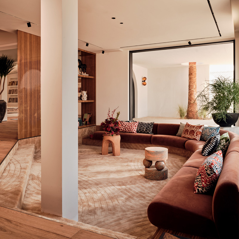 The Rug Company Bungalow, Styled Habitat