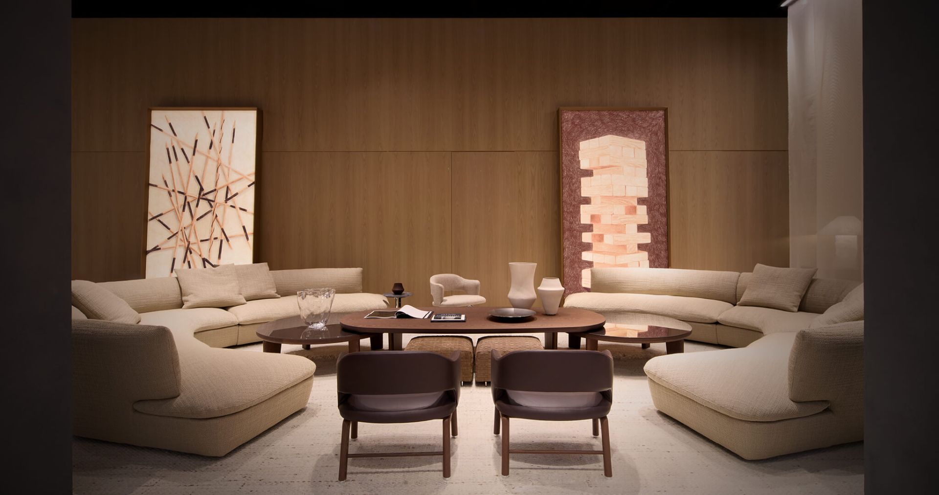 Flexform indoor exhibition